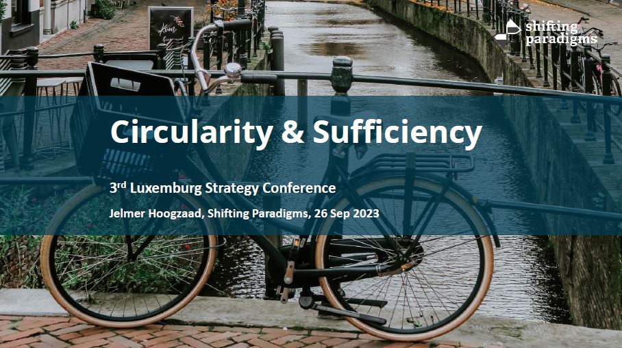 Luxembourg circular economy sufficiency